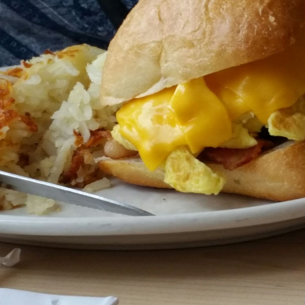 Stacked - My mother ordered the Tommy's Stack It Up with hash browns. She only ate half of the sammy. - Breakfast & Brunch Near Me - Oak Lawn, Illinois Stacked - My mother ordered the Tommy's Stack It Up with hash browns. She only ate half of the sammy. - Breakfast & Brunch Near Me - Oak Lawn, Illinois