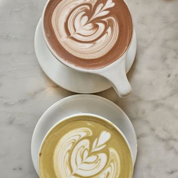 Hood Famous - Ube and Pandan Latte - Cafes Near Me - Seattle, Washington Hood Famous - Ube and Pandan Latte - Cafes Near Me - Seattle, Washington