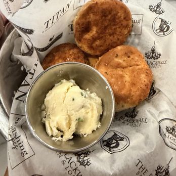 Blackwall Barn & Lodge - Rosemary & cheddar biscuits - American Near Me - Gambrills, Maryland Blackwall Barn & Lodge - Rosemary & cheddar biscuits - American Near Me - Gambrills, Maryland
