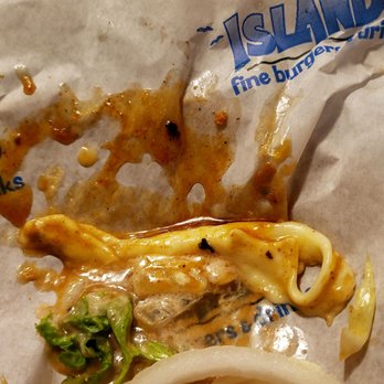 Islands Restaurant - The cheese that was not on my burger. Looks gross I know but had to have proof or it didn't happen. - American Near Me - Phoenix, Arizona