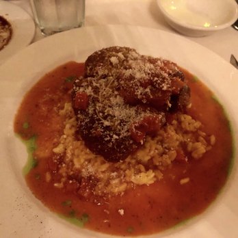 Ca'Bianca - Veal osso buco - my husband ordered this dish and loved it.  I don't eat meat had a bite of the rice...delicious. - Italian Near Me - Santa Rosa, California