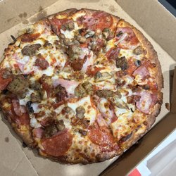 Domino’s Pizza - I ordered extra cheese and didn't get it. Horrible manager that doesn't care. Piss poor attitude.