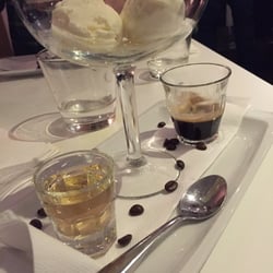 Charminar Indian Cuisine - Not at all Indian - but divine and elegantly presented Affogato at Charminar.