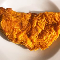 Monga Fried Chicken - On restaurant size dinner plate
