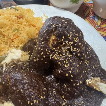 La Poblanita Mexican Restaurant - Chicken mole - Mexican Near Me - Bluffton, South Carolina