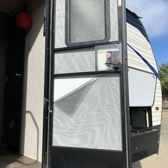 C3RV - Broken screen (we had to leave the door closed the entire time we camped) - RV Dealers Near Me - Temecula, California