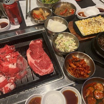 Hanu Korean BBQ - Beef combo - Korean Near Me - Los Angeles, California