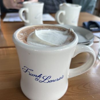 Frank & Laurie's - Snow day hot chocolate! - Breakfast & Brunch Near Me - Providence, Rhode Island Frank & Laurie's - Snow day hot chocolate! - Breakfast & Brunch Near Me - Providence, Rhode Island