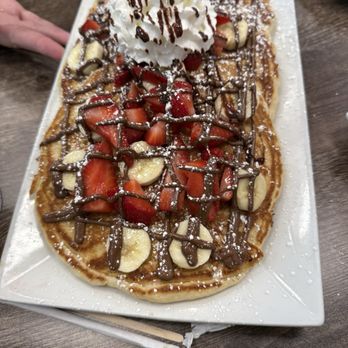 AmeriBrunch Cafe - Nutella pancakes with fruit - Breakfast & Brunch Near Me - Las Vegas, Nevada AmeriBrunch Cafe - Nutella pancakes with fruit - Breakfast & Brunch Near Me - Las Vegas, Nevada