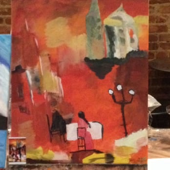 Art By The Glazz - Brooklyn - The finish product - Paint & Sip Near Me - Brooklyn, New York