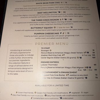 Perry's Steakhouse & Grille - Grapevine - Seafood Near Me - Grapevine, Texas Perry's Steakhouse & Grille - Grapevine - Seafood Near Me - Grapevine, Texas