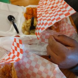 Dixie Cafe' - Yams and cabbage