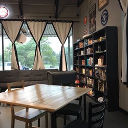 D20: a Bar With Characters - The sitting area.