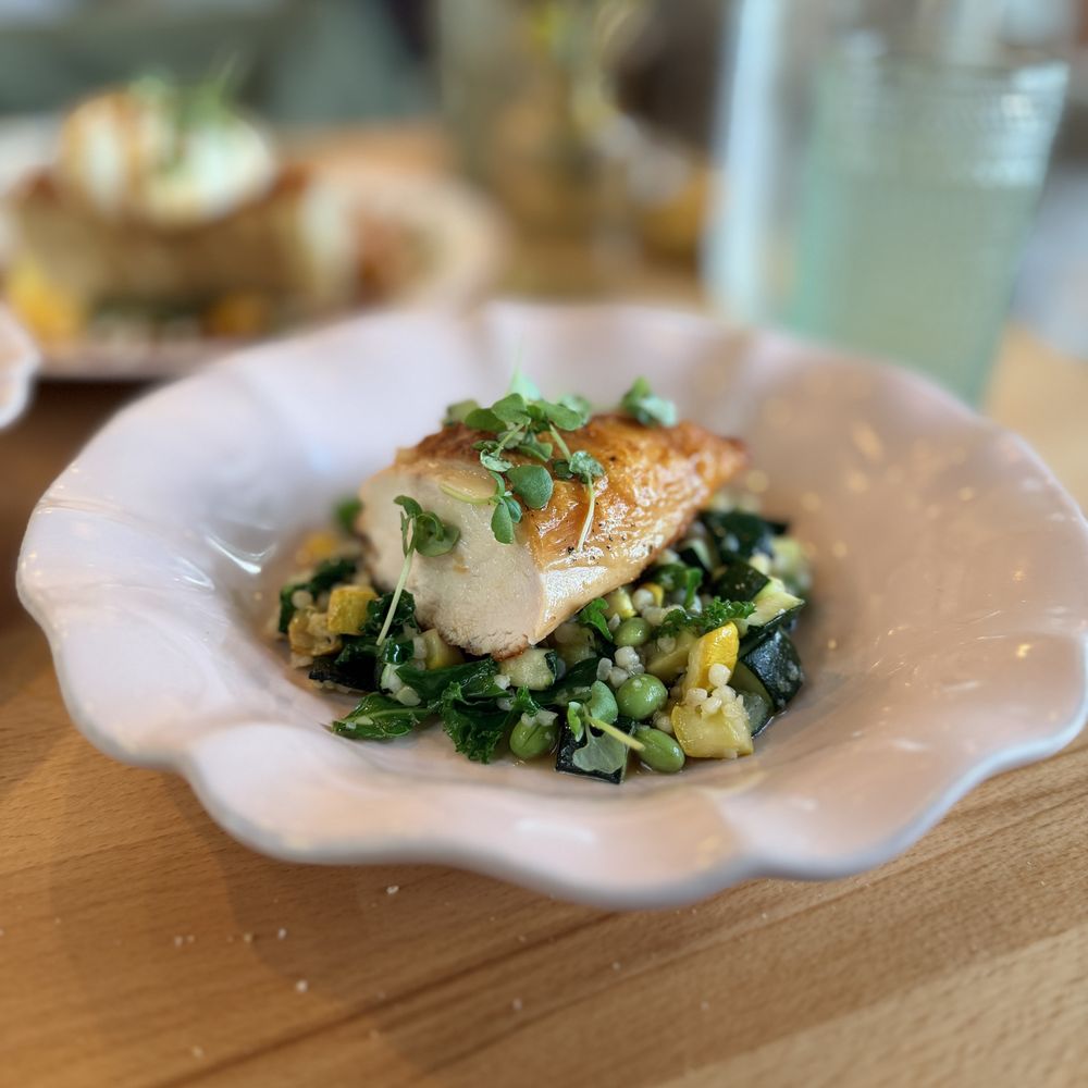 Flora - Sweet Basil Chicken - New American Near Me - Charlotte, North Carolina