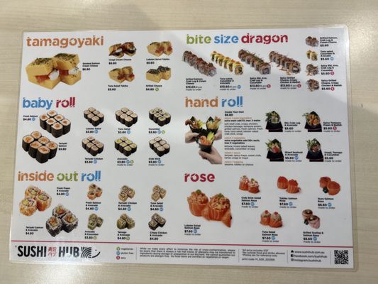 Menu photo 2 Sushi Hub Melbourne, VIC