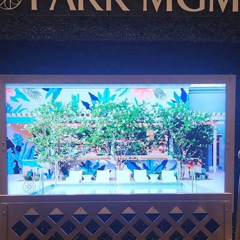 Park MGM Las Vegas - A sign in the hallway between the Park MGM and the Aria - Hotels Near Me - Las Vegas, Nevada Park MGM Las Vegas - A sign in the hallway between the Park MGM and the Aria - Hotels Near Me - Las Vegas, Nevada