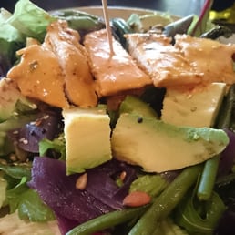 Chicken, avocado & green bean salad. Chicken, avocado & green bean salad.