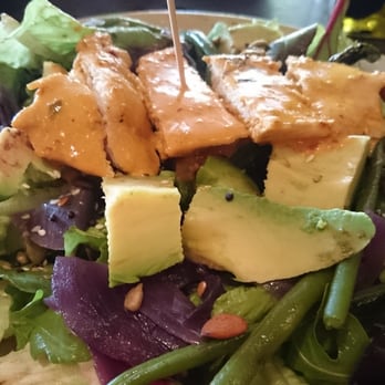 Nando's - Chicken, avocado & green bean salad. - Fast Food Near Me - Manchester, XGM Nando's - Chicken, avocado & green bean salad. - Fast Food Near Me - Manchester, XGM