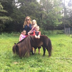 Emerald Springs Ranch - Blue Knight is a true gentleman!
