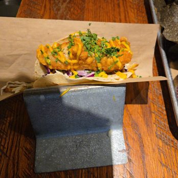 Velvet Taco - Crab cake taco - New American Near Me - Tulsa, Oklahoma