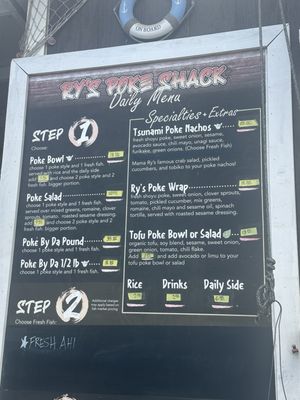 Menu photo 6 Ry’s Poke Shack Kahuku, HI Menu photo 6 Ry’s Poke Shack Kahuku, HI
