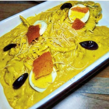 Lima De Veras Peruvian Restobar - Aji de pollo aka aji de gallina - Peruvian Near Me - Sterling, Virginia Lima De Veras Peruvian Restobar - Aji de pollo aka aji de gallina - Peruvian Near Me - Sterling, Virginia