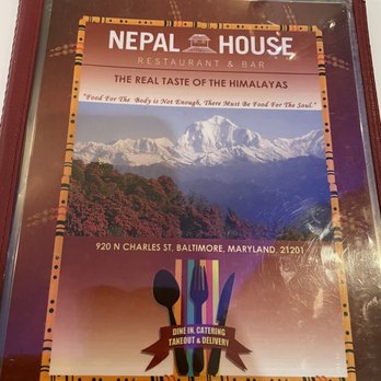 Nepal House - Menu - Himalayan/Nepalese Near Me - Baltimore, Maryland Nepal House - Menu - Himalayan/Nepalese Near Me - Baltimore, Maryland