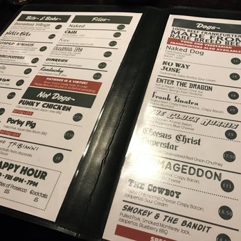 Dogs 'n' Dough - Menu - Hot Dogs Near Me - Manchester, XGM