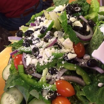 Pizza Factory - Greek salad Just because they close early And we didn't get here in time - Italian Near Me - Williams, Arizona Pizza Factory - Greek salad Just because they close early And we didn't get here in time - Italian Near Me - Williams, Arizona
