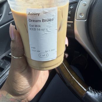 Beach Hippie Coffee - Dream Brûlée  Latte - Coffee & Tea Near Me - Myrtle Beach, South Carolina