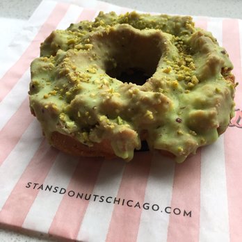 Stan's Donuts & Coffee - Lemon pistachio old fashioned donut :) $2.80 - Coffee & Tea Near Me - Oak Brook, Illinois Stan's Donuts & Coffee - Lemon pistachio old fashioned donut :) $2.80 - Coffee & Tea Near Me - Oak Brook, Illinois