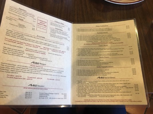 Menu photo 4 Pete's Cafe Belen, NM