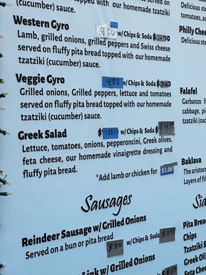Menu photo 1 Zorba's Gyros Anchorage, AK