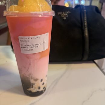 Pink Cactus Tea - Mango pomelo crystal boba - Bubble Tea Near Me - Las Vegas, Nevada Pink Cactus Tea - Mango pomelo crystal boba - Bubble Tea Near Me - Las Vegas, Nevada