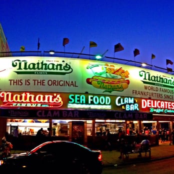 Nathan's Famous - Hot Dogs Near Me - Brooklyn, New York