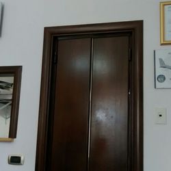 La Trattoria del Santo Bevitore - Eingang zur Küche