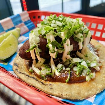Julieta Taco Shop - Molote-fried plantain taco - Tacos Near Me - Indianapolis, Indiana Julieta Taco Shop - Molote-fried plantain taco - Tacos Near Me - Indianapolis, Indiana
