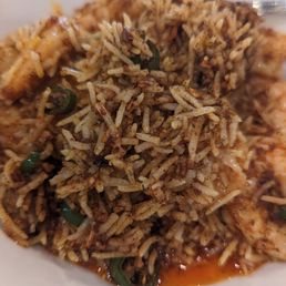 Garlic chili shrimp