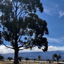 Mauna Kea State Recreation Area - View of Mauna Loa eruption
