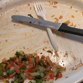 Amigos And Beer - my finished plate - Mexican Near Me - LaBelle, Florida