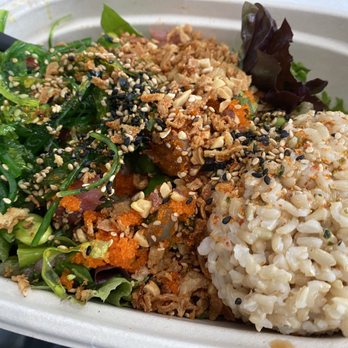 Poke Bar - Delicious Build Your Own Medium Poke Bowl - Hawaiian Near Me - El Segundo, California