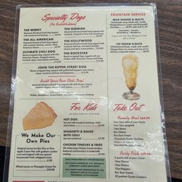 Menu Menu
