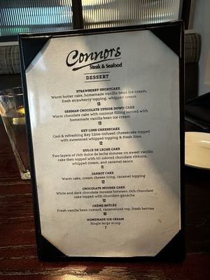 Menu photo 5 Connors Steak & Seafood Tallahassee, FL