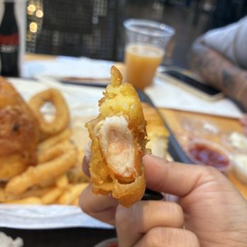 The Chippy Fish & Grill - Shrimp - frozen and overcooked - American Near Me - Anaheim, California The Chippy Fish & Grill - Shrimp - frozen and overcooked - American Near Me - Anaheim, California