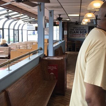 The Clam Box - View from counter - Seafood Near Me - Quincy, Massachusetts The Clam Box - View from counter - Seafood Near Me - Quincy, Massachusetts