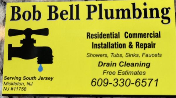 Bob bell plumbing Logo
