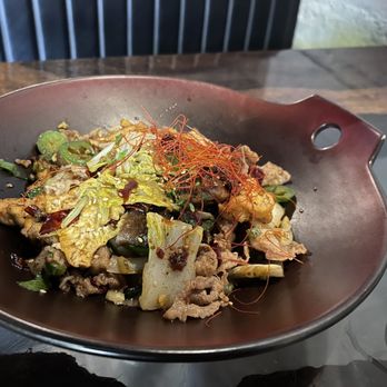 Cloud Asian Fusion & Bar - Mala Dry Pot (warning: very spicy - ask for Mala Hot Oil on the side) - Asian Fusion Near Me - Quincy, Massachusetts Cloud Asian Fusion & Bar - Mala Dry Pot (warning: very spicy - ask for Mala Hot Oil on the side) - Asian Fusion Near Me - Quincy, Massachusetts