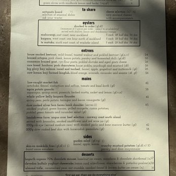 Mudbrick Vineyard and Restaurant - Menu as of November 2019 - Wineries Near Me - Auckland, AUK Mudbrick Vineyard and Restaurant - Menu as of November 2019 - Wineries Near Me - Auckland, AUK
