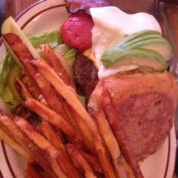 Ponderosa - My boss, whose a meat and potato guy, gave this hamburger the status of best burger in the world. - Mexican Near Me - Snyder, Texas Ponderosa - My boss, whose a meat and potato guy, gave this hamburger the status of best burger in the world. - Mexican Near Me - Snyder, Texas