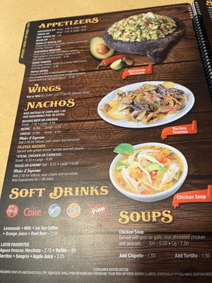 Menu photo 1 Tequila Mexican Restaurant Hiram Hiram, GA
